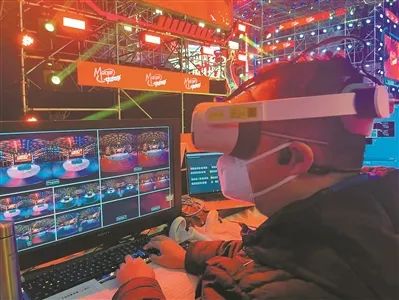 广州团队打造的8K3DVR直播技术赋能中国街舞联赛。（资料图片）广州日报全媒体记者杨耀烨 摄