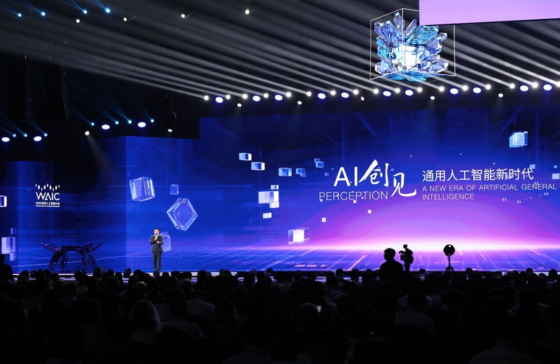 2023世界人工智能大会在沪开幕。新华社记者 方喆 摄