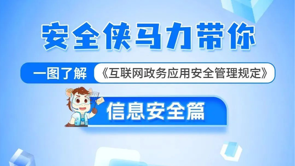 网安图解丨《互联网政务应用安全管理规定》信息安全篇