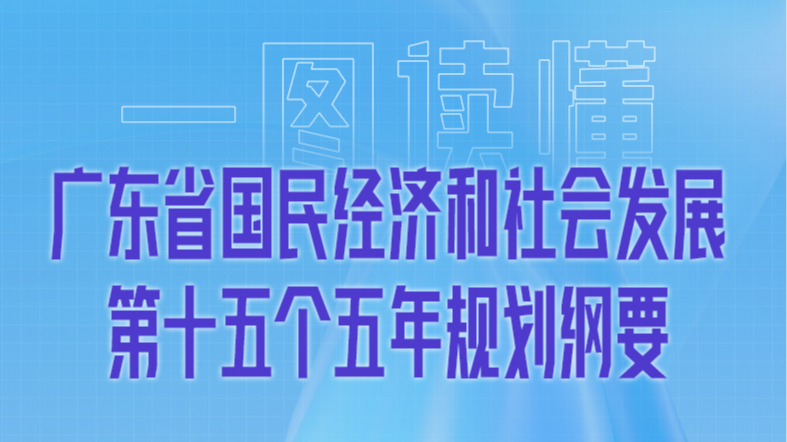一图读懂《广东省国民经济和社会发展第十五个五年规划纲要》