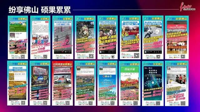 2024年，“纷享佛山”正能量网络传播体系创作推出了大批爆款作品。