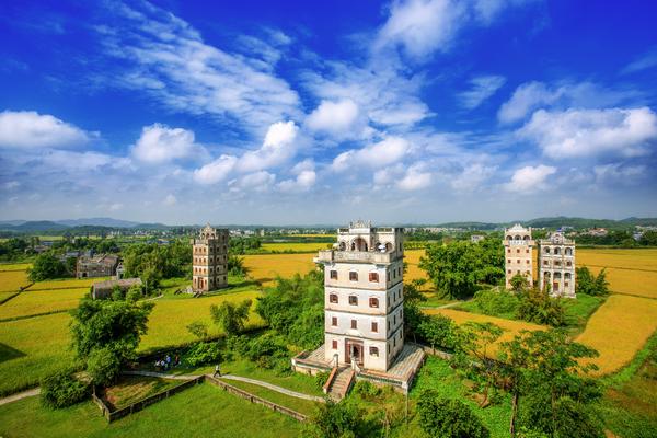 开平碉楼文化旅游区自力村景区